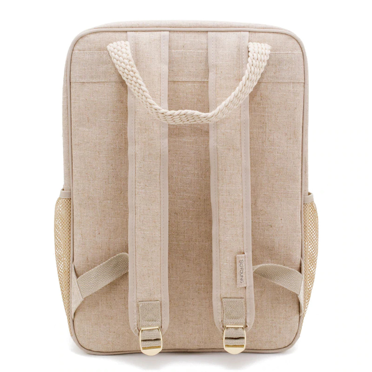 Natural Linen Backpack