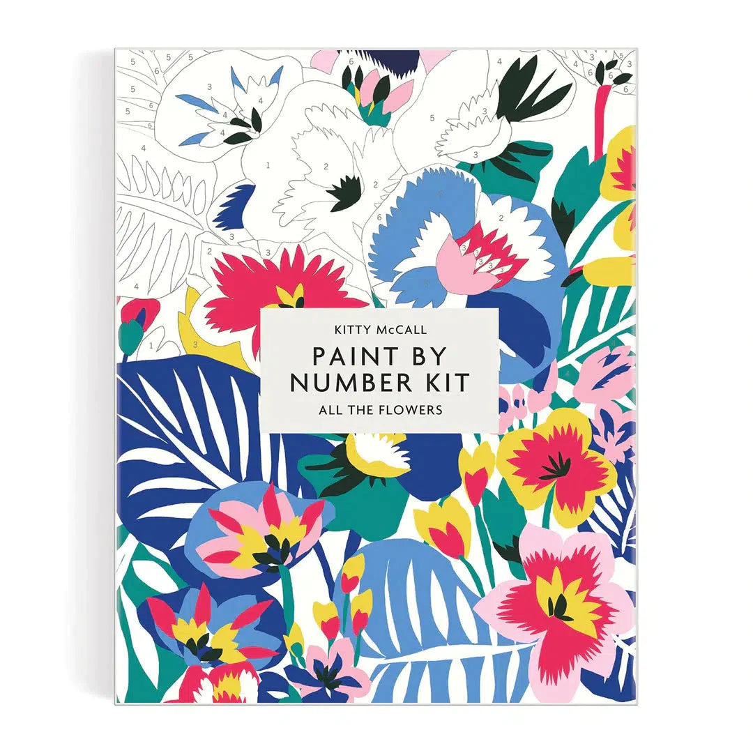Paint by Numbers Kit - All the Flowers