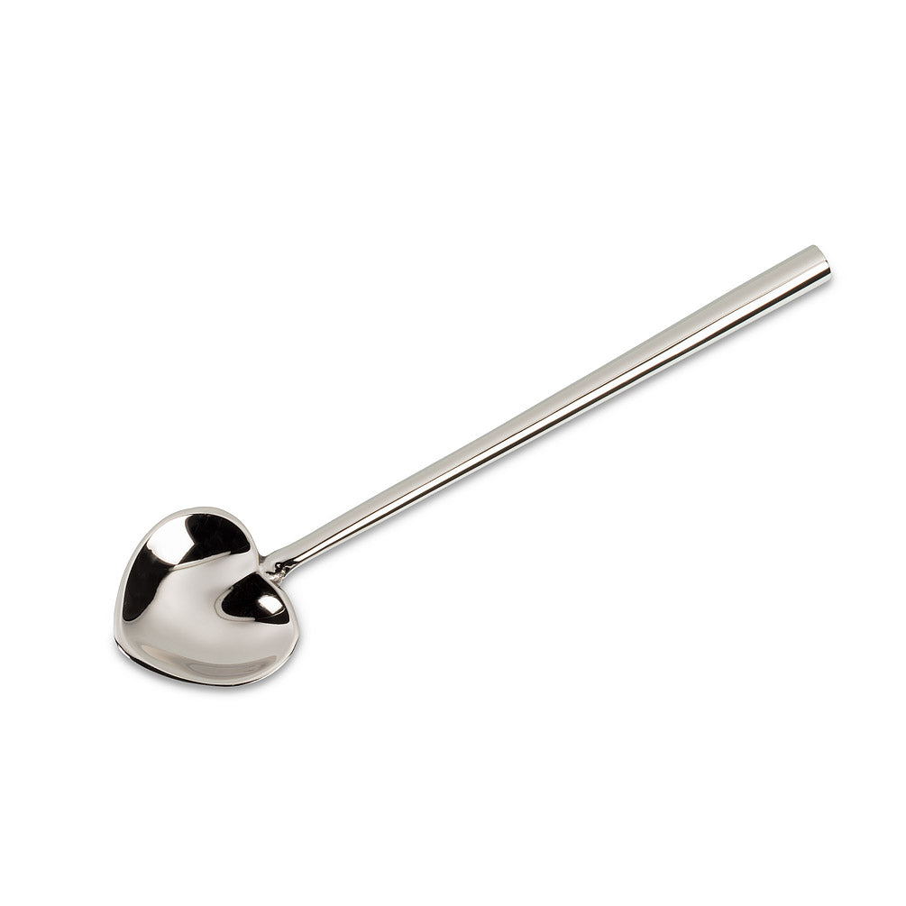 Metal Heart Appetizer Spoons