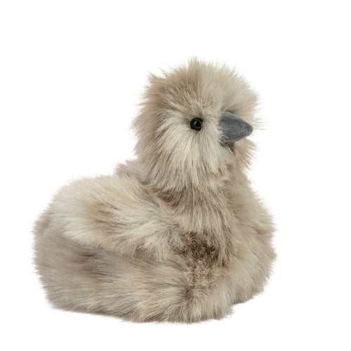Zara the Gray Silky Chick